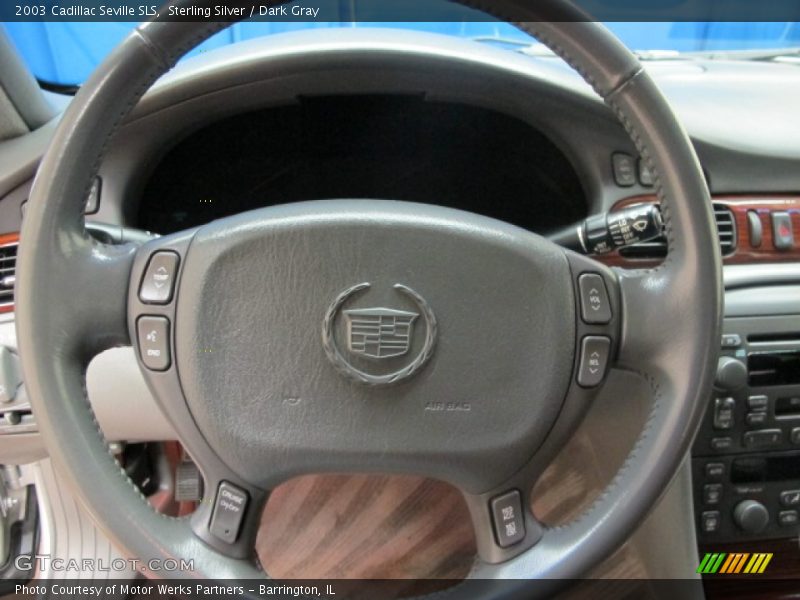 Sterling Silver / Dark Gray 2003 Cadillac Seville SLS