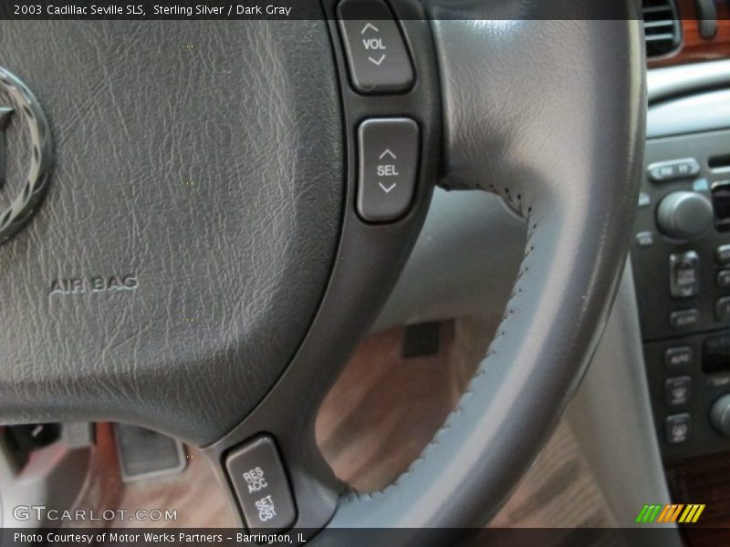 Sterling Silver / Dark Gray 2003 Cadillac Seville SLS