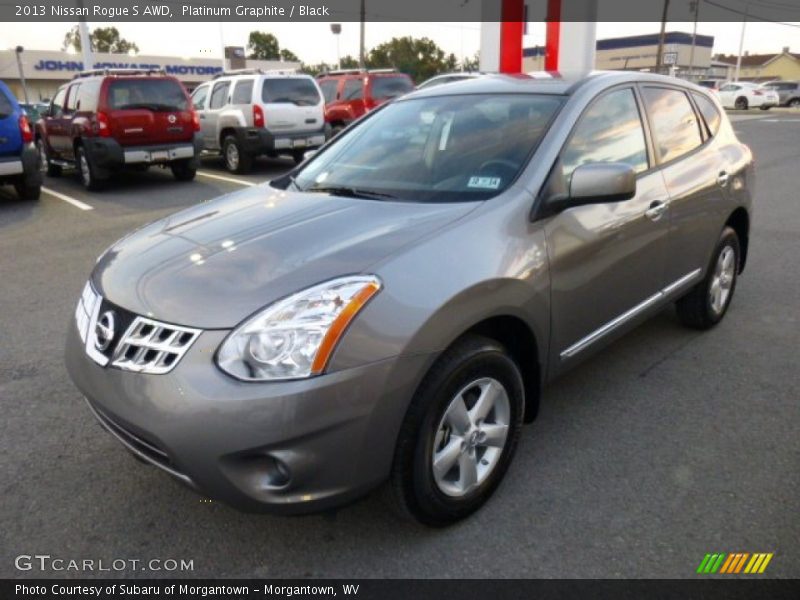 Platinum Graphite / Black 2013 Nissan Rogue S AWD