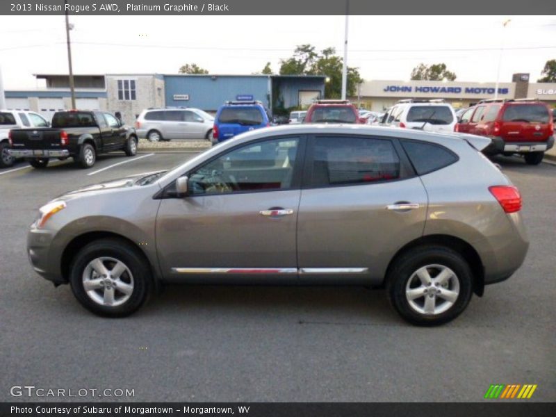 Platinum Graphite / Black 2013 Nissan Rogue S AWD