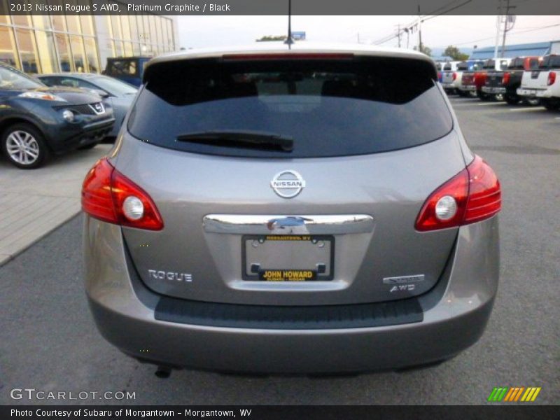 Platinum Graphite / Black 2013 Nissan Rogue S AWD