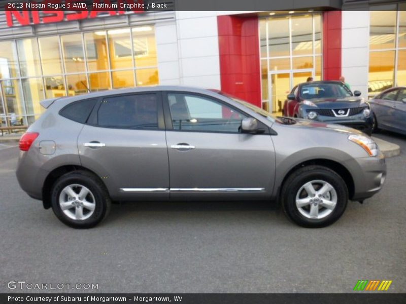 Platinum Graphite / Black 2013 Nissan Rogue S AWD