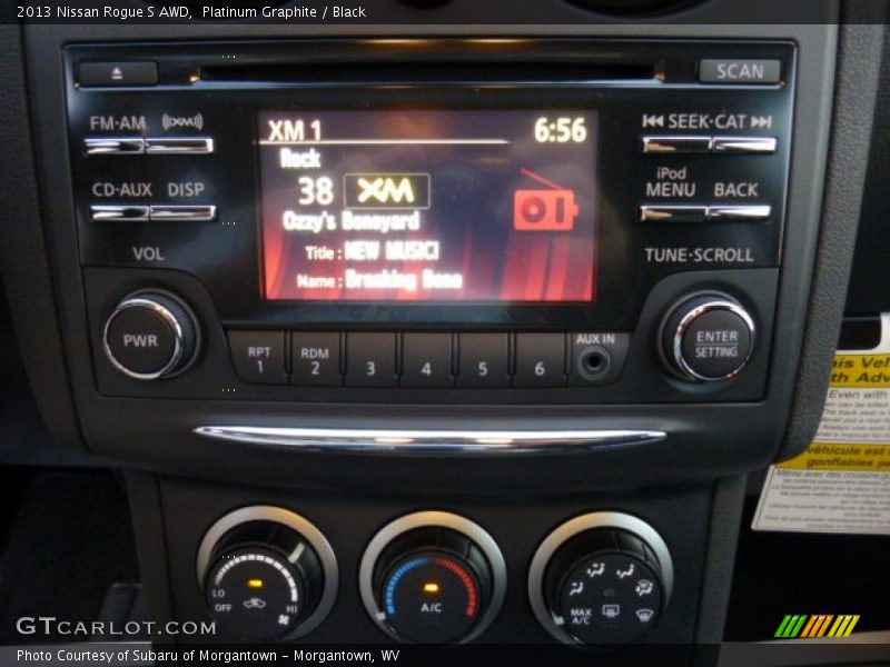 Platinum Graphite / Black 2013 Nissan Rogue S AWD