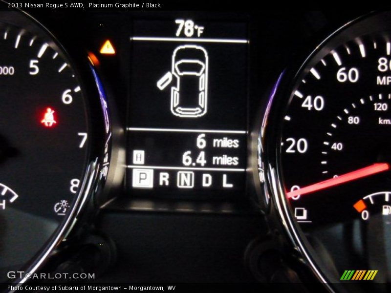 Platinum Graphite / Black 2013 Nissan Rogue S AWD