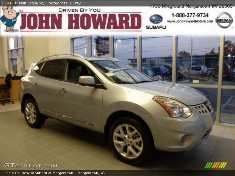 Frosted Steel / Gray 2013 Nissan Rogue SV
