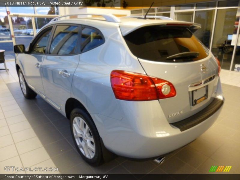 Frosted Steel / Gray 2013 Nissan Rogue SV