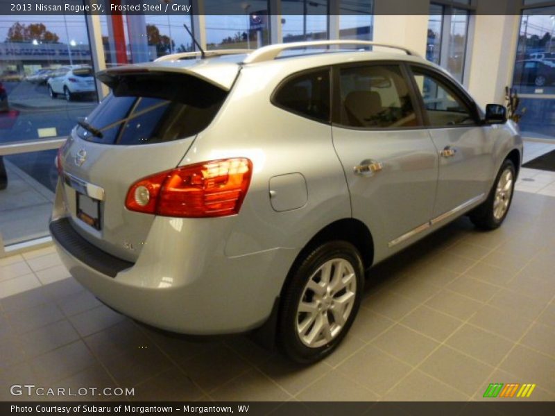 Frosted Steel / Gray 2013 Nissan Rogue SV