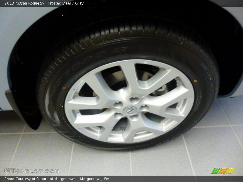 Frosted Steel / Gray 2013 Nissan Rogue SV