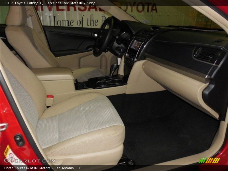 Barcelona Red Metallic / Ivory 2012 Toyota Camry LE