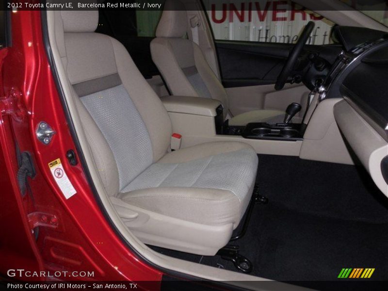 Barcelona Red Metallic / Ivory 2012 Toyota Camry LE