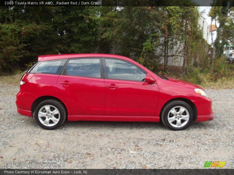  2003 Matrix XR AWD Radiant Red