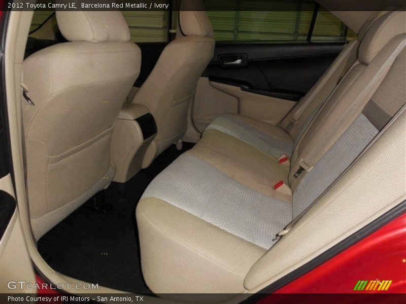 Barcelona Red Metallic / Ivory 2012 Toyota Camry LE