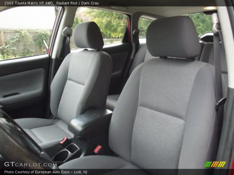 Radiant Red / Dark Gray 2003 Toyota Matrix XR AWD