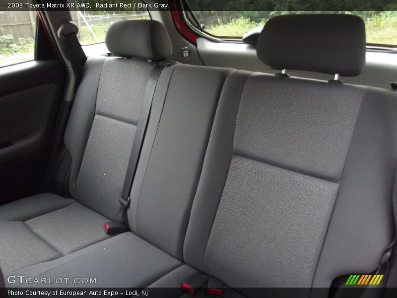 Radiant Red / Dark Gray 2003 Toyota Matrix XR AWD