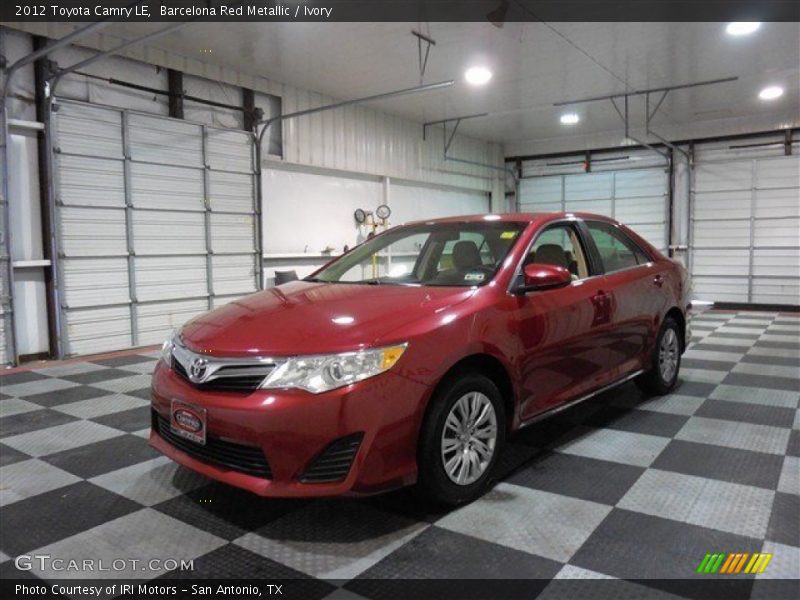 Barcelona Red Metallic / Ivory 2012 Toyota Camry LE