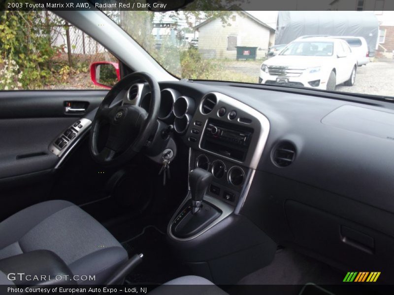 Radiant Red / Dark Gray 2003 Toyota Matrix XR AWD