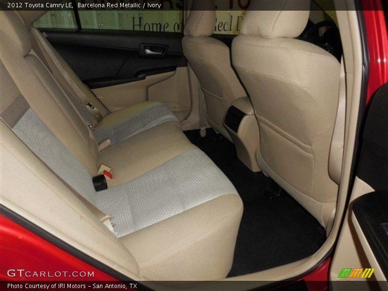 Barcelona Red Metallic / Ivory 2012 Toyota Camry LE