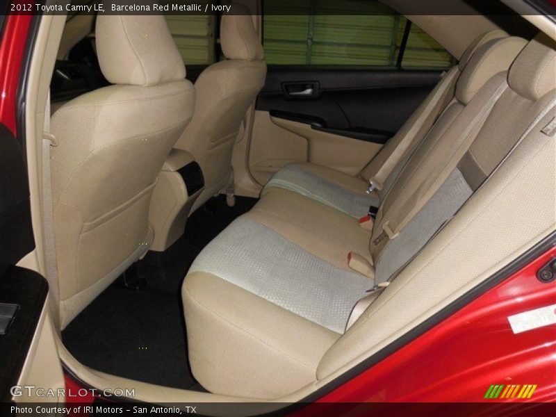Barcelona Red Metallic / Ivory 2012 Toyota Camry LE
