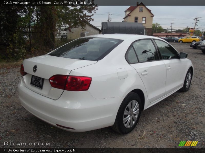 Candy White / Titan Black 2013 Volkswagen Jetta S Sedan