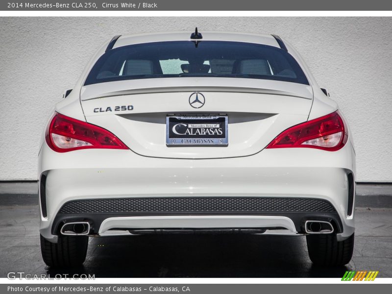 Cirrus White / Black 2014 Mercedes-Benz CLA 250