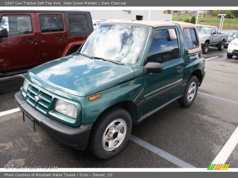 Front 3/4 View of 1997 Tracker Soft Top 4x4