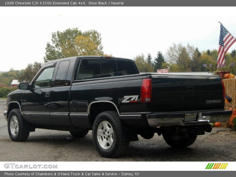 Onyx Black / Neutral 1998 Chevrolet C/K K1500 Extended Cab 4x4