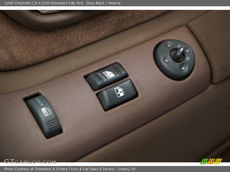Onyx Black / Neutral 1998 Chevrolet C/K K1500 Extended Cab 4x4