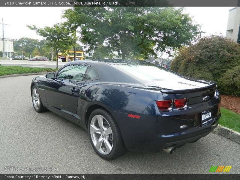 Aqua Blue Metallic / Black 2010 Chevrolet Camaro LT/RS Coupe