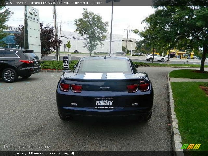 Aqua Blue Metallic / Black 2010 Chevrolet Camaro LT/RS Coupe