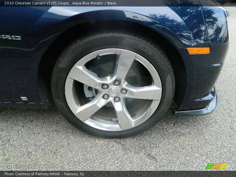 Aqua Blue Metallic / Black 2010 Chevrolet Camaro LT/RS Coupe
