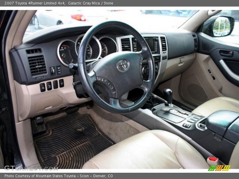 Galactic Gray Mica / Stone 2007 Toyota 4Runner Limited 4x4