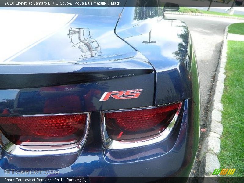 Aqua Blue Metallic / Black 2010 Chevrolet Camaro LT/RS Coupe