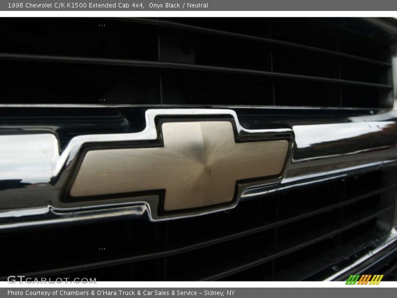 Onyx Black / Neutral 1998 Chevrolet C/K K1500 Extended Cab 4x4