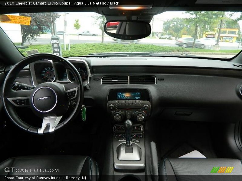 Aqua Blue Metallic / Black 2010 Chevrolet Camaro LT/RS Coupe