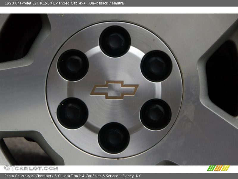 Onyx Black / Neutral 1998 Chevrolet C/K K1500 Extended Cab 4x4