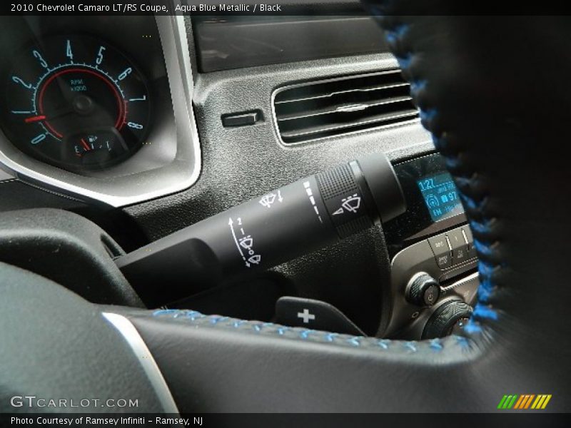 Aqua Blue Metallic / Black 2010 Chevrolet Camaro LT/RS Coupe