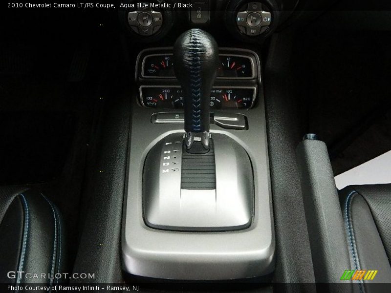 Aqua Blue Metallic / Black 2010 Chevrolet Camaro LT/RS Coupe