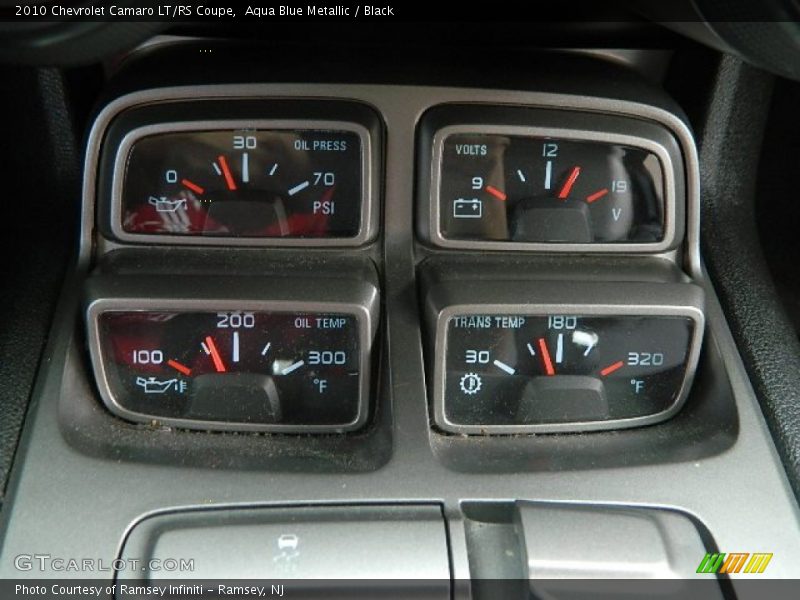 Aqua Blue Metallic / Black 2010 Chevrolet Camaro LT/RS Coupe