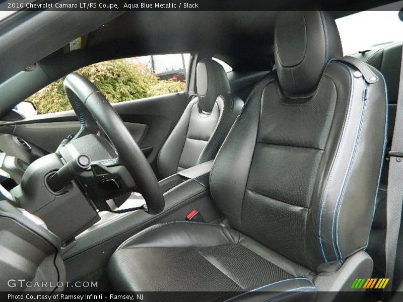 Aqua Blue Metallic / Black 2010 Chevrolet Camaro LT/RS Coupe