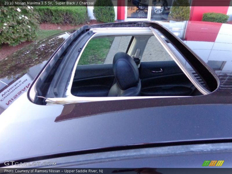 Super Black / Charcoal 2010 Nissan Maxima 3.5 SV