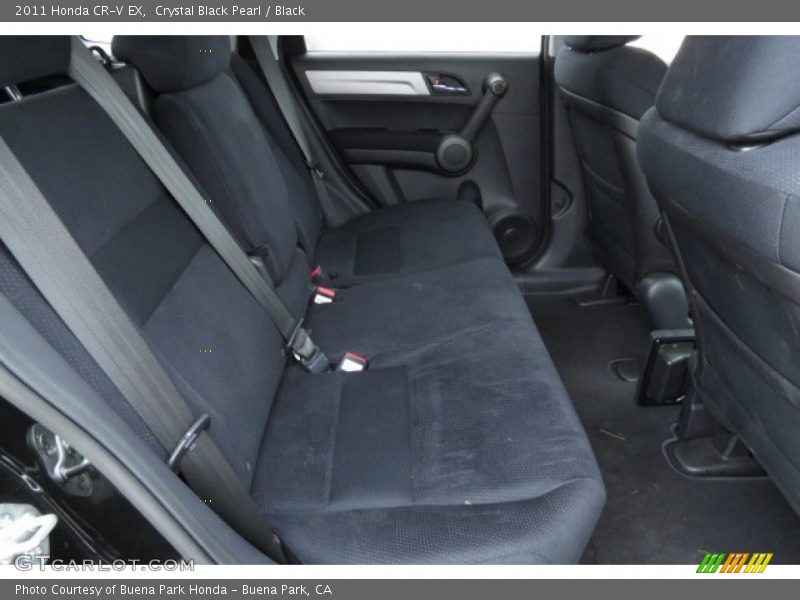 Rear Seat of 2011 CR-V EX