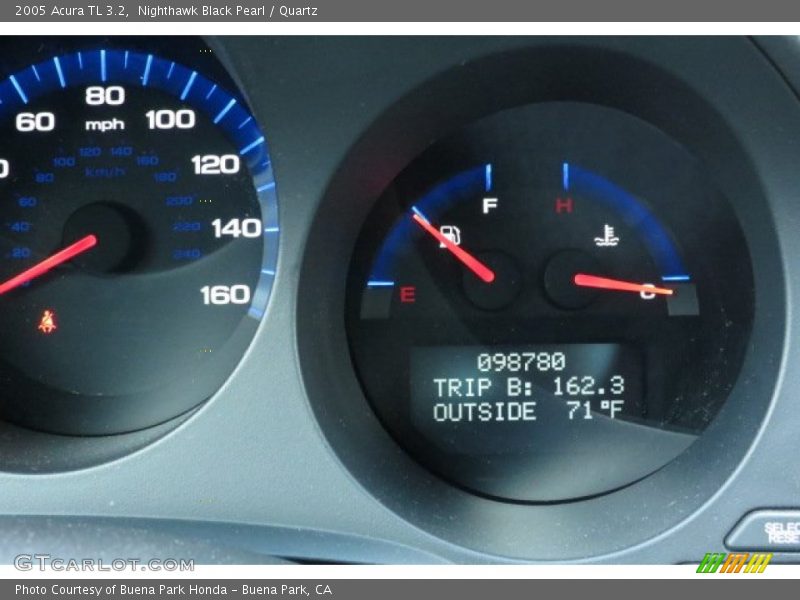Nighthawk Black Pearl / Quartz 2005 Acura TL 3.2