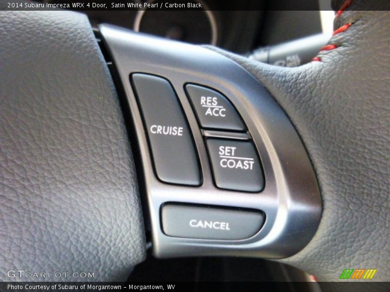Controls of 2014 Impreza WRX 4 Door