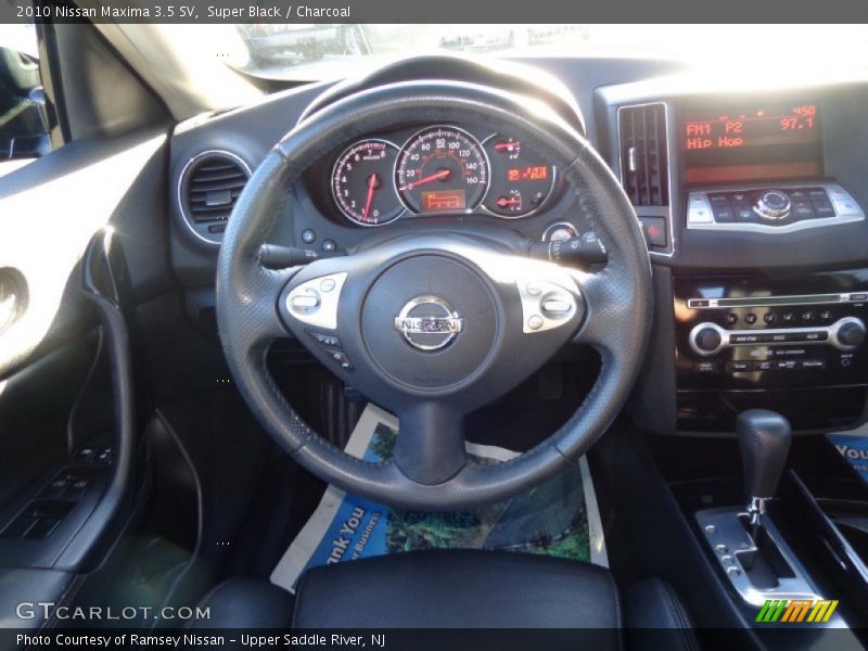 Super Black / Charcoal 2010 Nissan Maxima 3.5 SV