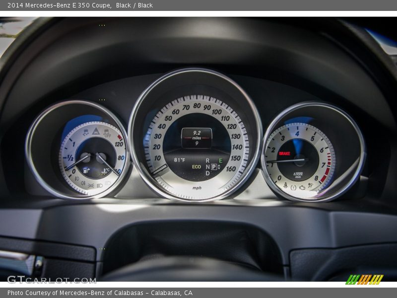 Black / Black 2014 Mercedes-Benz E 350 Coupe