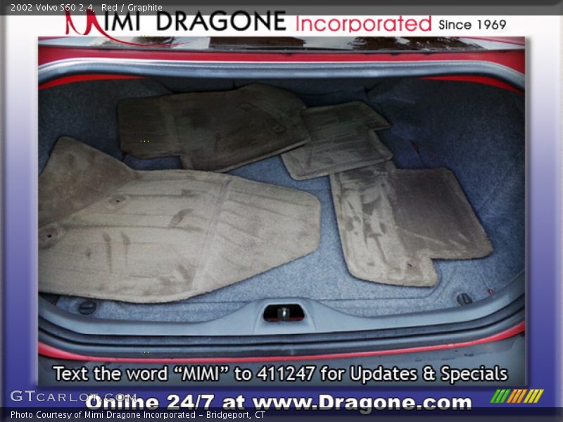 Red / Graphite 2002 Volvo S60 2.4