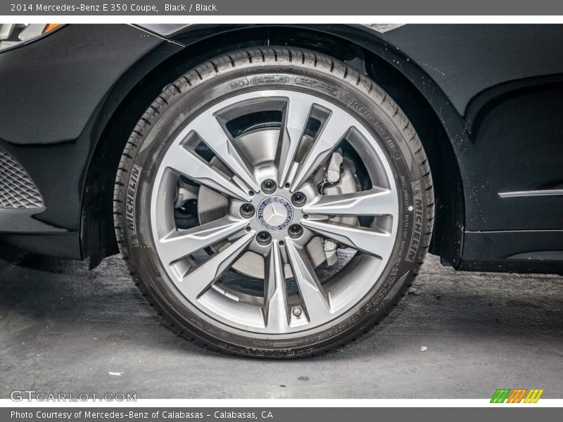 Black / Black 2014 Mercedes-Benz E 350 Coupe
