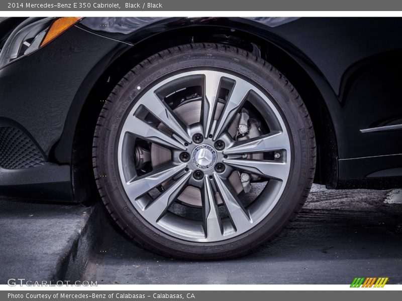 Black / Black 2014 Mercedes-Benz E 350 Cabriolet