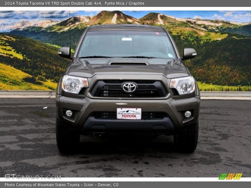 Pyrite Mica / Graphite 2014 Toyota Tacoma V6 TRD Sport Double Cab 4x4