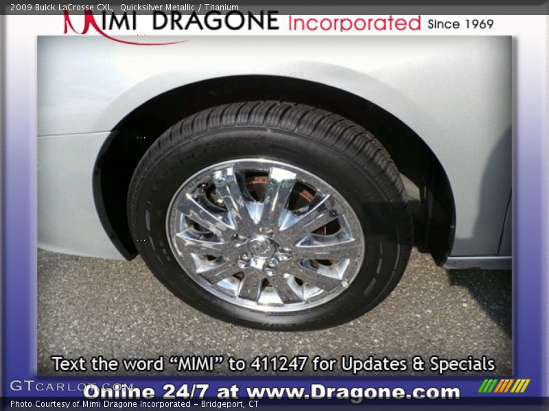 Quicksilver Metallic / Titanium 2009 Buick LaCrosse CXL